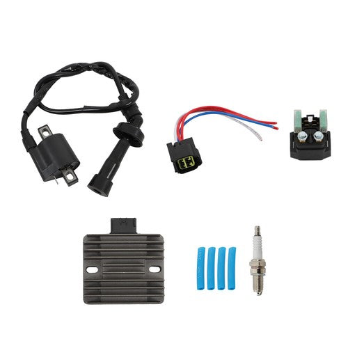 DURAFORCE Ignition Coil Regulator Relay Connector Plugs For YAMAHA Rhino 660 2004 - 2007