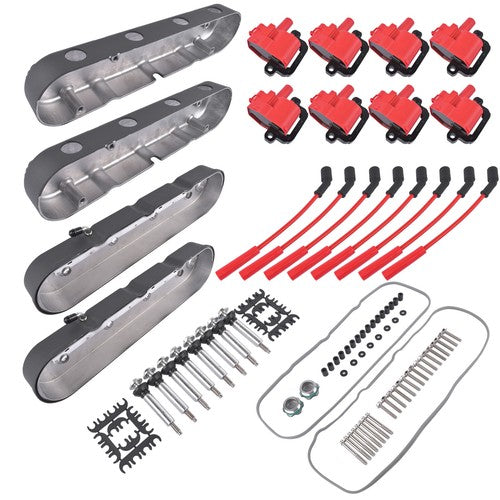 DURAFORCE Engine Valve Covers For Chevy GM LS Engines LS1 LS2 LS3 LS6 LS7 5.3 5.7 6.0 6.2L