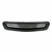 DURAFORCE Black Mesh ABS Front Hood Grille Grill for 1996-1998 for Honda Civic EJ JDM