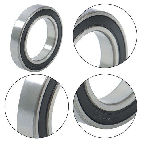 DURAFORCE 10Pcs 6907-2RS Bearings 35×55×10mm Double Rubber Seals Deep Groove Ball Bearing
