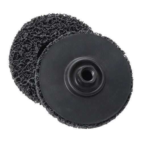 DURAFORCE 2 Pack 4.5" Spun-Fiber Discs Paint Eater Discs for Rotating Palm Sander