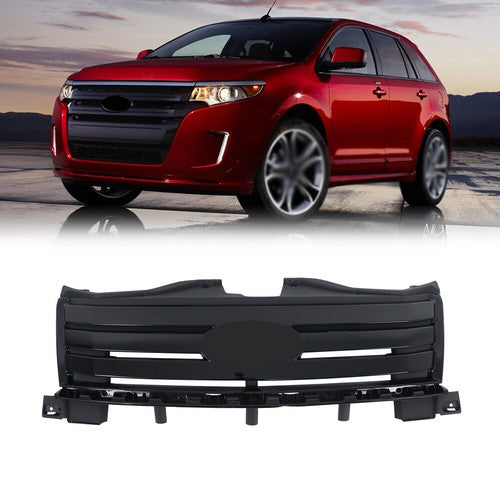 DURAFORCE Replacement Plastic Front Bumper Upper Complete Grille For Ford Edge 2007-2010