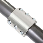 DURAFORCE 2 X Split Collar Tube Clamps Compatible with 1.75'' 1-3/4'' OD Tube UTV Roll Bar