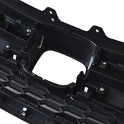 DURAFORCE Front Grille Upper Trim & Lower Grille For Honda CRV 2015-2016 Black Plastic