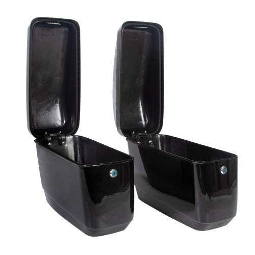 Universal Motorcycle Hard Saddlebag for Harley Honda Shadow VTX