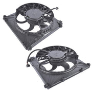 DURAFORCE 2x Engine Radiator Cooling Fan Assembly Left + Right for Tesla Model S 2012-2020