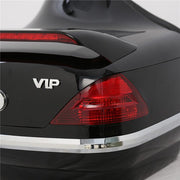 DURAFORCE Black Motorcycle Scooter Trunk Storage Box Case Luggage Trunk w/ Tail lights