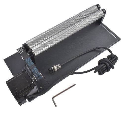 DURAFORCE Rotary Axis For 50W & above CO2 Laser Engraver with NEMA 23 57BYG Stepper Motor