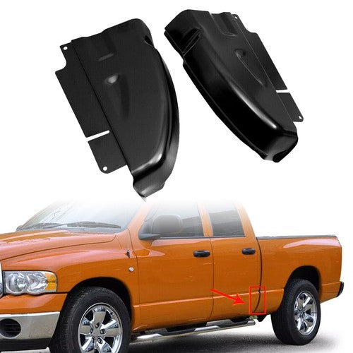 DURAFORCE Cab Corner Rust Repair Pair for Dodge Ram 1500 2500 3500 Quad Cab 2002 2008 09