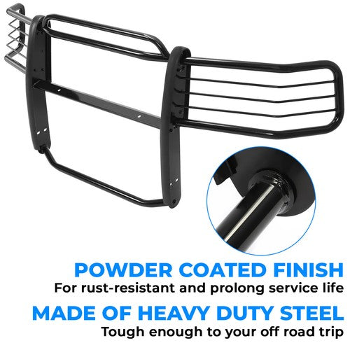 Bumper Grill Brush Guard for 07-13 Chevy Silverado 1500 New Body Style