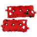 DURAFORCE 2Pcs Red Aluminum Valve Covers Set for 2009-20 Nissan Maxima Murano 3.5L