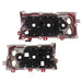 DURAFORCE 2Pcs Red Aluminum Valve Covers Set for 2009-20 Nissan Maxima Murano 3.5L