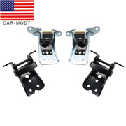 DURAFORCE 4x Upper & Lower Door Hinges for 80-97 Ford F150 F250 F350 Truck 925-066 925-068