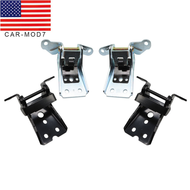 DURAFORCE 4x Upper & Lower Door Hinges for 80-97 Ford F150 F250 F350 Truck 925-066 925-068