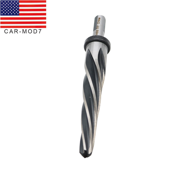 DURAFORCE 7/8" HSS Drill Reamer Bit with 1/2" Non-Slip Shank for Bridge & Construction