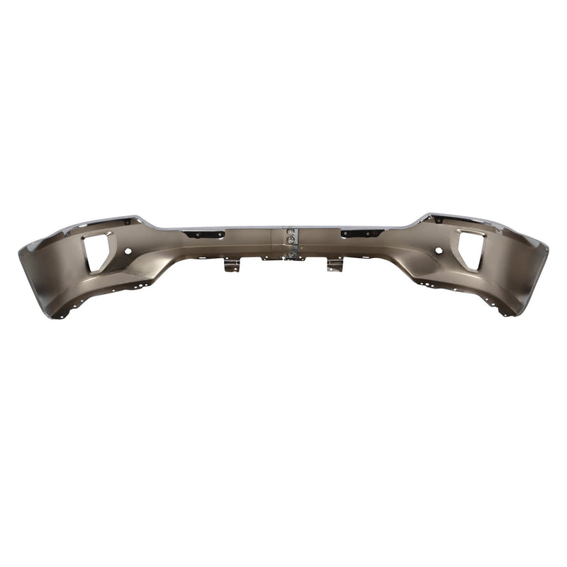 DURAFORCE Chrome Front Bumper Face Bar 2016-2019 Silverado 1500 with Sensor & Fog Hole