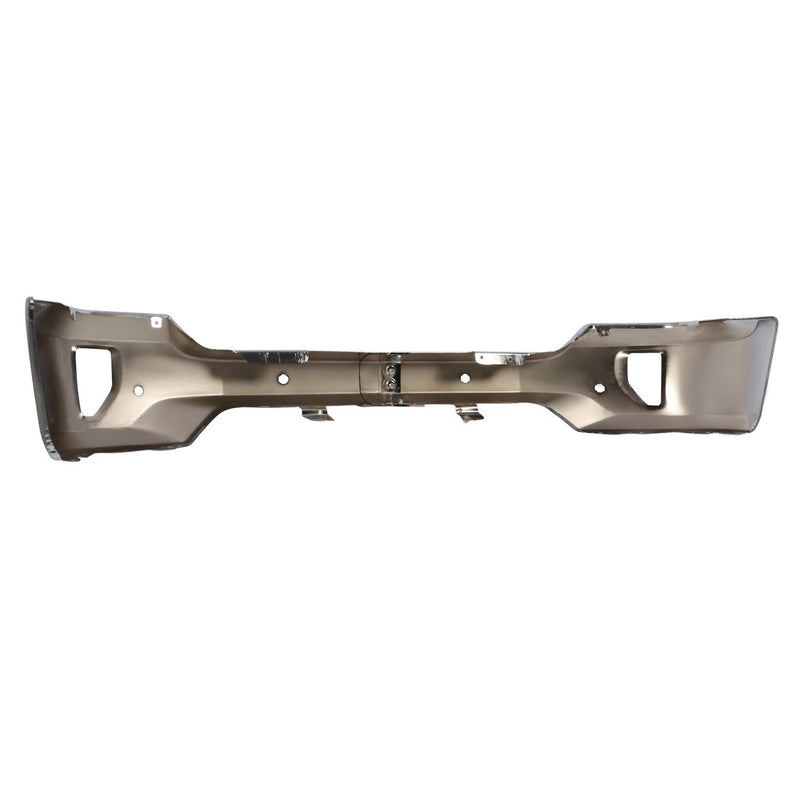 DURAFORCE Chrome Front Bumper Face Bar 2016-2019 Silverado 1500 with Sensor & Fog Hole