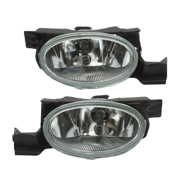 DURAFORCE 14-16 Honda Odyssey Clear Lens Bumper Fog Light Lamp w/ Bezel & Switch