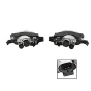 DURAFORCE 14-16 Honda Odyssey Clear Lens Bumper Fog Light Lamp w/ Bezel & Switch