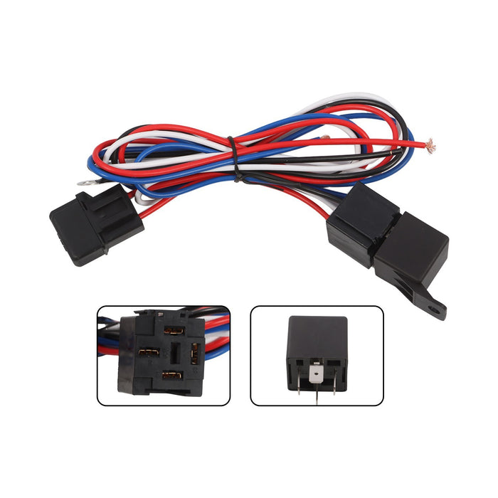 DURAFORCE 1966-1979 Ford F100 F150 F250 F350 Bronco V8 3-Row Radiator Fan Shroud Relay