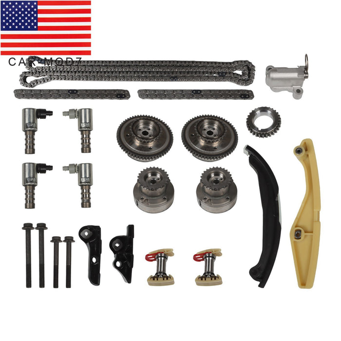 DURAFORCE 2011-2017 Ford F-150 Lincoln MKX 3.5L Timing Chain Kit with VVT Cam Phasers