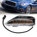 DURAFORCE 2014-2020 Infiniti Q50 Front Left Turn Signal Light Lamp LH Side Replacement