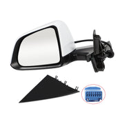 DURAFORCE 2020-23 Tesla Model Y Left Heated Power Fold White Side Mirror Driver Side