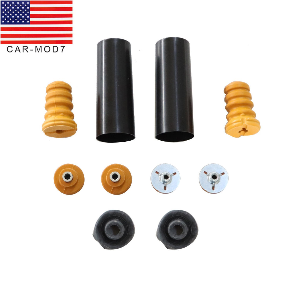 BMW E90 E92 E93 E82 Rear Shock Mounts Grommets & Bump Stops Kit — DURAFORCE