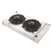 DURAFORCE 1968-1972 Chevelle GTO Cutlass Lemans 7.4L 4 Row Radiator + Fan + Relay