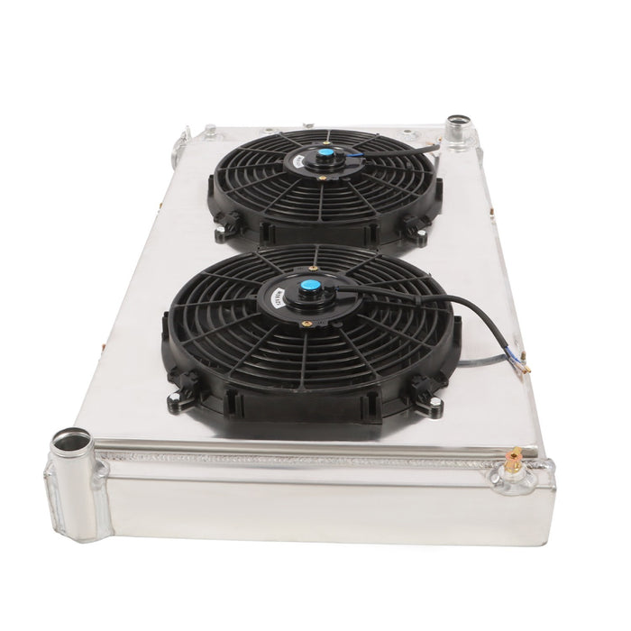 DURAFORCE 1968-1972 Chevelle GTO Cutlass Lemans 7.4L 4 Row Radiator + Fan + Relay