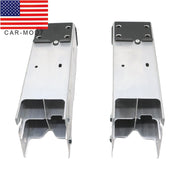 DURAFORCE Tesla Model 3 2017-2022 Front Left & Right Bumper Rail Extension Crush Can 2X