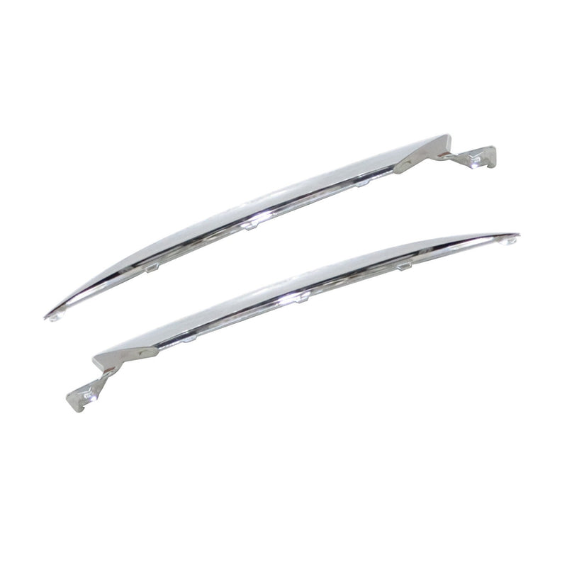 DURAFORCE 2019-21 Honda HRV Headlight Trim & Front Hood Chrome Grille Molding