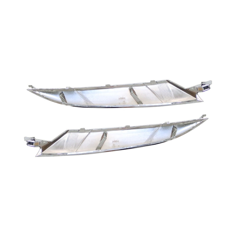 DURAFORCE 2019-21 Honda HRV Headlight Trim & Front Hood Chrome Grille Molding