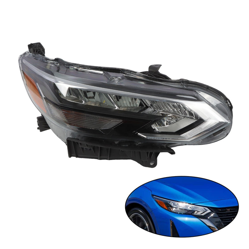 DURAFORCE LED Headlight Right Passenger Side for 2024-2025 Nissan Sentra SR
