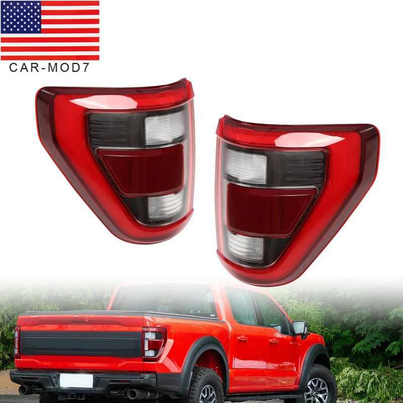DURAFORCE LED Rear Tail Brake Lights w/ Blind Spot for Ford F-150 2021-2023 Raptor Pair