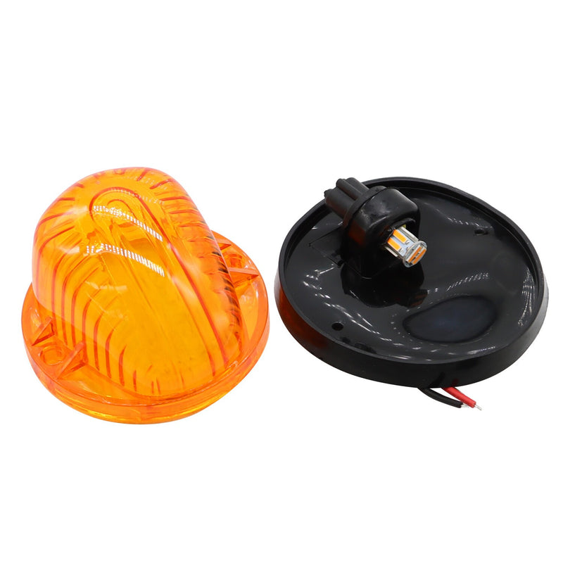 DURAFORCE Amber Roof Top Cab Marker Lights + 194 LED for 1973-1987 Chevy GMC C/K