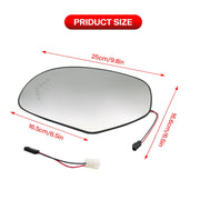 DURAFORCE Heated Driver Side Mirror Glass 2007-2013 Cadillac Chevrolet Tahoe GMC