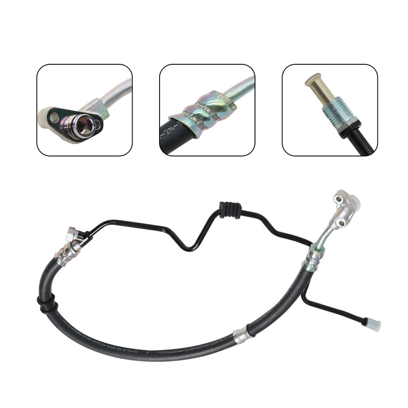 DURAFORCE Power Steering Pressure Hose for Honda Pilot 2005-2008 V6 3.5L New