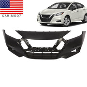 DURAFORCE Primered Front Bumper Cover Fascia for 2020-2022 Nissan Versa Sedan NEW