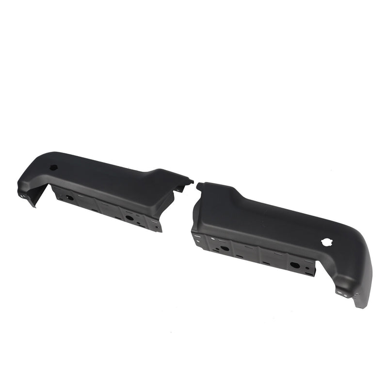 DURAFORCE NEW Primered Rear Bumper Face Bar Pair for 2017-2022 Ford F-250 F-350 w/Park