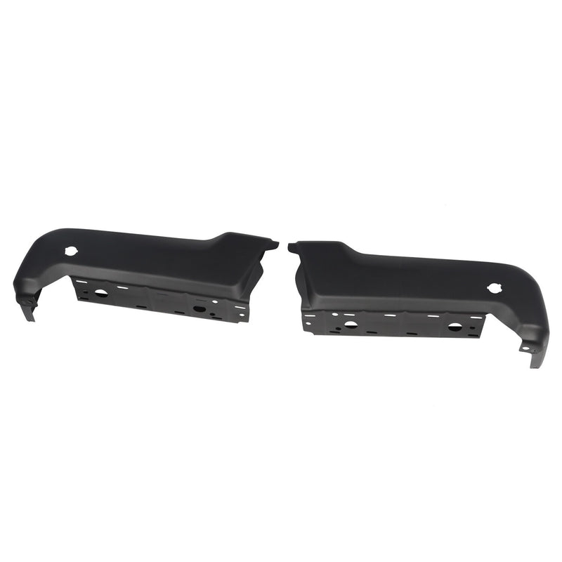 DURAFORCE NEW Primered Rear Bumper Face Bar Pair for 2017-2022 Ford F-250 F-350 w/Park