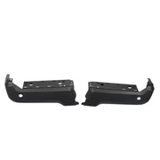 DURAFORCE NEW Primered Rear Bumper Face Bar Pair for 2017-2022 Ford F-250 F-350 w/Park