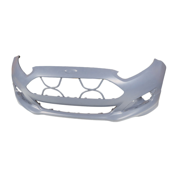 DURAFORCE Primered Front Bumper Cover for 2014-2019 Ford Fiesta Sedan Hatchback