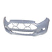 DURAFORCE Primered Front Bumper Cover for 2014-2019 Ford Fiesta Sedan Hatchback