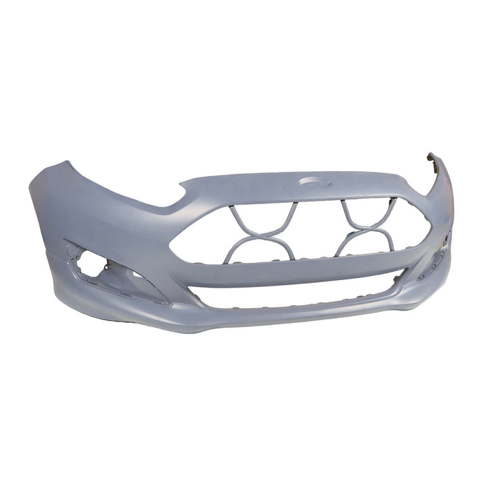 DURAFORCE Primered Front Bumper Cover for 2014-2019 Ford Fiesta Sedan Hatchback