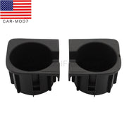 DURAFORCE New Right & Left Center Console Cup Holder Insert for 2005-2017 Toyota Tacoma