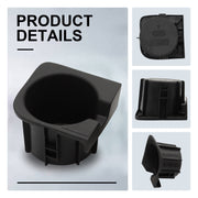 DURAFORCE New Right & Left Center Console Cup Holder Insert for 2005-2017 Toyota Tacoma