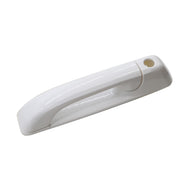DURAFORCE Set of 4 Bright White Front & Rear Door Handles for Dodge Ram 2012-2018