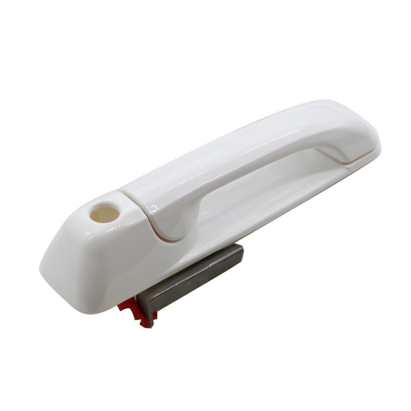 DURAFORCE Set of 4 Bright White Front & Rear Door Handles for Dodge Ram 2012-2018