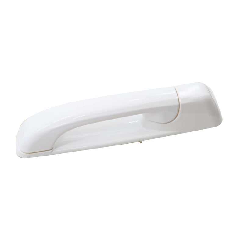 DURAFORCE Set of 4 Bright White Front & Rear Door Handles for Dodge Ram 2012-2018